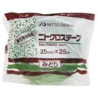 ニトムズ 日東 養生用布粘着 ニトクロステープ No.7500 緑 25mm×25m | webby shop