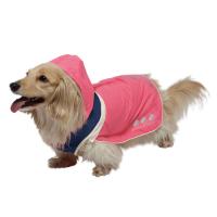 ドギーマンハヤシ スポーティーレインウェア アーバンスタイル MD号 ピンク×ネイビー | webby shop