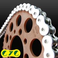 CYCチェーン:CYC CHAIN CYCチェーン 428-130L カラーシールチェーン【ソリッドカラー】(ホワイト) NX125 MTX125R WOLF125 [ウルフ] TS125R RG80 | ウェビック2号店