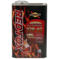 SUNOCO スノコ RED FOX RACING &amp; SPORTS  (レッドフォックス レーシングスポーツ) 【10W-40】【1L】【4サイクルオイル】 4サイクルオイル オイル | ウェビック2号店