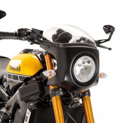 ヤマハXSR900用　PUIGプーチ　レトロフェアリングカウル Puig（プーチ） レトロ フェアリング カラー：クリア／ブラック XSR900