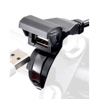 DAYTONA デイトナ 2.4A バイク専用電源 メインキー連動 USB1ポート(USB 5V2.4A) | ウェビック2号店