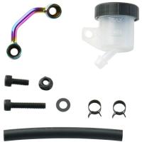 PLOT プロト オイルタンクステー クラッチ S15Bタンク付き ステーカラー：チタン色 / タンクカラー：ホワイト 駆動系 | ウェビック2号店