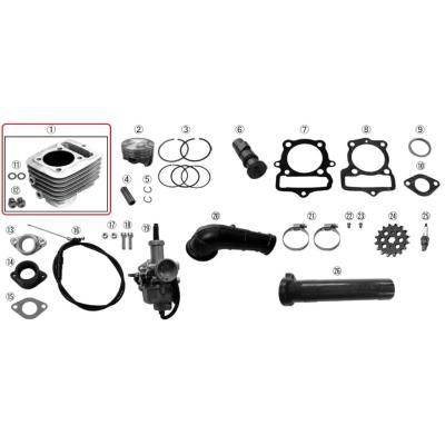 エイプ シリンダーヘッド（バイク用シリンダー）｜エンジン関連パーツ