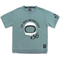 56design 56デザイン CLASSIC HELMETS Big Silhouette Tee サイズ：S | ウェビック2号店