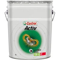 Castrol Castrol:カストロール ACTIV 4T【アクティブ 4T】【10W-40】【4サイクルオイル 部分合成油】 容量：20L | ウェビック1号店