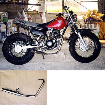 ゆうさん専用tw 225Eマフラー TW225・TW200 ドラックパイソンマフラー ウイルズウィン