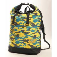 DEGNER デグナー マルチプルレインバッグ カラー：イエロー／カモ リュックサック・ナップザック バッグ | ウェビック1号店