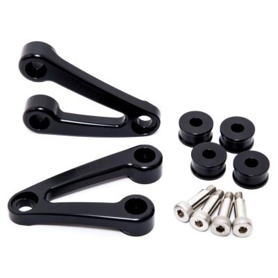 モリワキ　ヘッドライトステー　ブラック モリワキ ヘッドライトステーキット (CB400SUPER FOUR)(ブラック