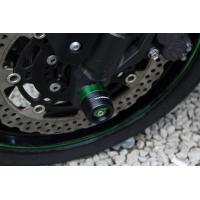 SPEEDRA SPEEDRA:スピードラ フロントアクスルスライダー カラー：ブルー Ninja 650 Z800 ニンジャ1000 (Z1000SX) | ウェビック1号店