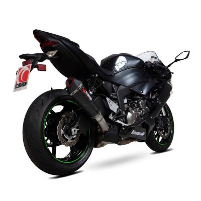 kawasaki zx6r MIVV カーボンファイバー スリップオンマフラー zx6r マフラー（バイク用 スリップオンマフラー）｜マフラー