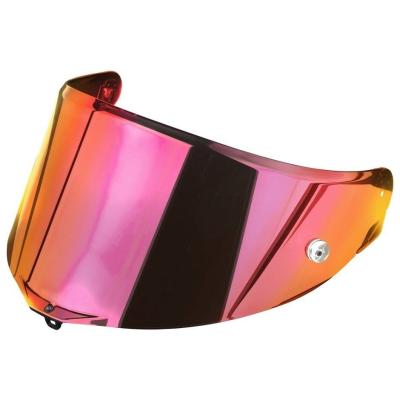 AGV バイク用 ヘルメットシールド（色：レッド系）｜ヘルメット内装