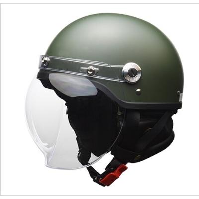 半ヘル（バイク用ヘルメット）（色：グリーン系）｜バイク | 車