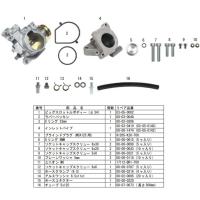 SP武川 SP武川:SPタケガワ ビッグスロットルボディーキット GROM MSX125 MSX125SF モンキー125 | ウェビック1号店