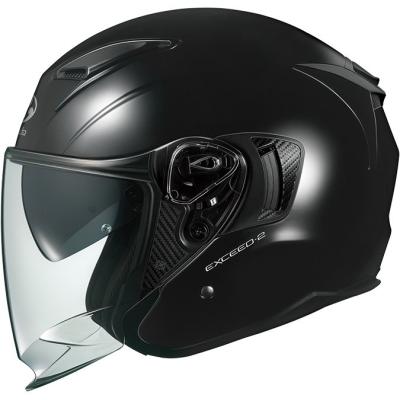 美品OGKカブト、マットブラック、ジェットヘル、アサギ、スモークバイザー、ＸＬ OGK Kabuto ヘルメット 在庫限り (オージーケーカブト) オープン