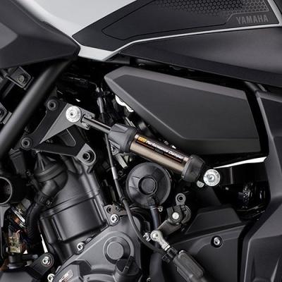 MTO7 パフォーマンスダンパー 取り付け金具付き（14〜18年) YAMAHA MT-07 パフォーマンスダンパー ② 取り付け編 – Matris