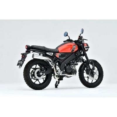 WR'S YAMAHA XSR125 ショートオーバルフルエキゾーストマフラー