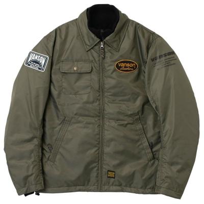 VANSON バイク用ジャケット（色：カーキ系）｜バイクウェア｜バイク