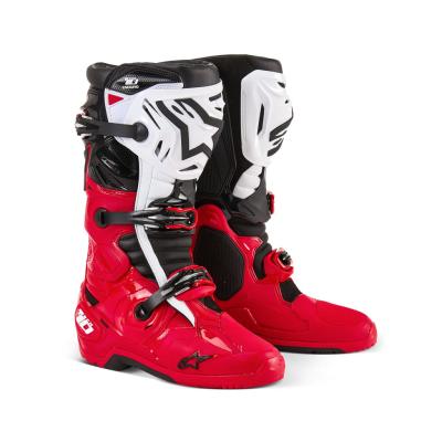 Alpinestars バイクブーツ レッド/ホワイト オフロードブーツ アルパインスター バイク用靴 ブーツ オフロード」の人気商品