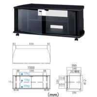 TV-BS100H 32v〜42v型対応テレビ台 ハヤミ工産 TIMEZ | ホームシアター専門店 Web Japan