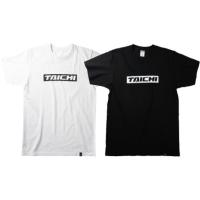 TAICHI RSタイチ RSU088 ボックスロゴ Tシャツ ホワイト コットン100％ | BIKERS STATION MTR 2号店