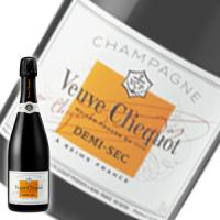 父の日 誕生日 ギフト 業務店御用達 シャンパン ヴーヴクリコ ホワイトラベル (ドミセック)：750ml ワイン Champagne (71-2) | 輸入酒のかめや