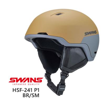 SWANS スワンズ スノーヘルメット 2024 SWANS スワンズ H-81 スキー バイザー付き ヘルメット