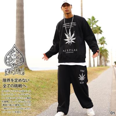 20（メンズジャージ、スウェット 上下セット）（柄：花柄