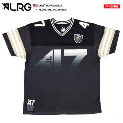 LRG Vネック 半袖 メッシュ Tシャツ ゲームシャツ ホッケーシャツ メンズ 春夏用 黒 大きいサイズ エルアールジー Vネックシャツ トップス スポーツ 半袖シャツ ナンバー ビッグシルエット b系 ヒップホップ ファッション ストリート系 ブランド 服 2025秋冬 新作 L3V2MSBXX ホッケーシャツ ダンス（LRG）のおすすめ人気商品一覧 通販 - Yahoo