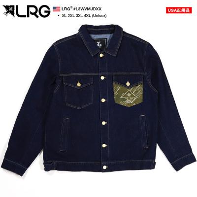 LRG アウター 長袖 Gジャン デニムジャケット ブルゾン インディゴ