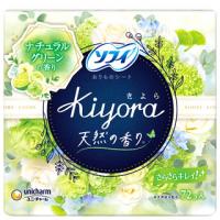 ユニチャーム ソフィ きよら Kiyora フレグランス ナチュラルグリーン (72個入) パンティライナー | ドラッグストアウェルネス