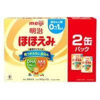 明治 ほほえみ 大缶 2缶パック (800g×2缶) 0ヵ月〜1歳頃 乳児用粉ミルク 調製粉乳　※軽減税率対象商品 | ドラッグストアウェルネス