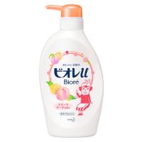 花王 ビオレu スイートピーチの香り ポンプ (480mL) ボディウォッシュ ボディソープ | ドラッグストアウェルネス