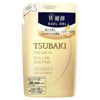 ファイントゥデイ TSUBAKI ツバキ プレミアムボリューム＆リペア ヘアコンディショナー つめかえ用 (330mL) 詰め替え用 | ドラッグストアウェルネス