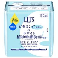 レバンテ リッツ ホワイト ステムパーフェクトマスク (30枚) シートマスク LITS | ドラッグストアウェルネス