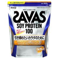明治 ザバス ソイプロテイン100 ミルクティー風味 (900g) プロテインパウダー SAVAS　※軽減税率対象商品 | ドラッグストアウェルネス
