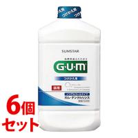 《セット販売》　サンスター ガム・デンタルリンス ノンアルコール つけかえ用 (960mL)×6個セット 付け替え用 マウスウォッシュ 洗口液　医薬部外品　送料無料 | ドラッグストアウェルネス