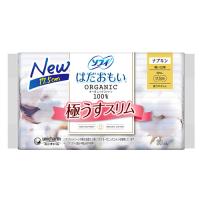 ユニチャーム ソフィ はだおもい オーガニックコットン 極うすスリム 軽い日用 17.5cm 羽なし (30枚) 生理用ナプキン　医薬部外品 | ドラッグストアウェルネス