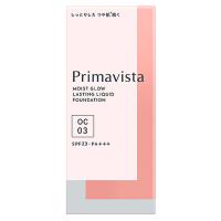 花王 プリマヴィスタ モイストグロウ ラスティング リキッド オークル03 (30g) SPF23 PA+++ ファンデーション | ドラッグストアウェルネス