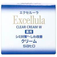 佐藤製薬 エクセルーラ クリアクリーム W (50g) 薬用保湿クリーム　医薬部外品　送料無料 | ドラッグストアウェルネス