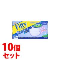 《セット販売》　玉川衛材 フィッティ 7DAYSマスクEX プラス やや大きめサイズ ホワイト (60枚)×10個セット マスク タマガワ 防災　送料無料 | ドラッグストアウェルネス