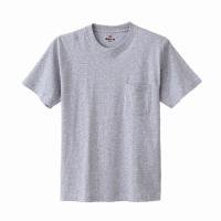 BEEFY-TポケットTシャツ　Hanes（ヘインズ）-060ヘザーグレー | OUTDOOR LIFESTORE WEST