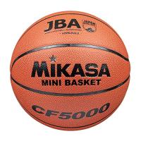 ミカサ(MIKASA) バスケットボール 5号 日本バスケットボール協会 検定球 (男子用・女子用・小学生) ミニバスケット 人工皮革 茶 CF500 | West Bay Link