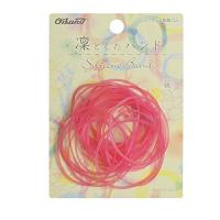 オーバンド 劣化しにくい輪ゴム 凜としたバンド #16 ピンク 桃 30本/袋 シリコン素材 長持ち・長期保管・長期使用 キレイな透明ゴムバンド 共和 | West Bay Link
