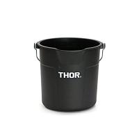 ソー THOR ラウンド バケツ 10L ブラック 3475BLK | West Bay Link