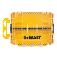 デウォルト(DEWALT) タフケース (中) オーガナイザー 工具箱 収納ケース ツールボックス 透明蓋 脱着トレー 積み重ね収納 ネジ ビット 小 | West Bay Link
