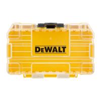 デウォルト(DEWALT) タフケース (小) オーガナイザー 工具箱 収納ケース ツールボックス 透明蓋 脱着トレー 積み重ね収納 ネジ ビット 小 | West Bay Link