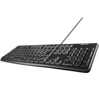 バッファロー（サプライ） USB接続 有線スタンダードキーボード ブラック BSKBU100BK | WEST WAVE INC.