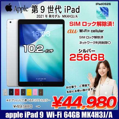 ipad a16 256gb（スマホ、タブレット、パソコン）（色：シルバー系）の