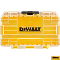 デウォルト DeWALT タフケース スモールセット 工具箱 収納ケース ツールボックス 透明蓋 脱着トレー 積み重ね収納 小物入れ DT70801-QZ 4536178894722 | WHATNOT